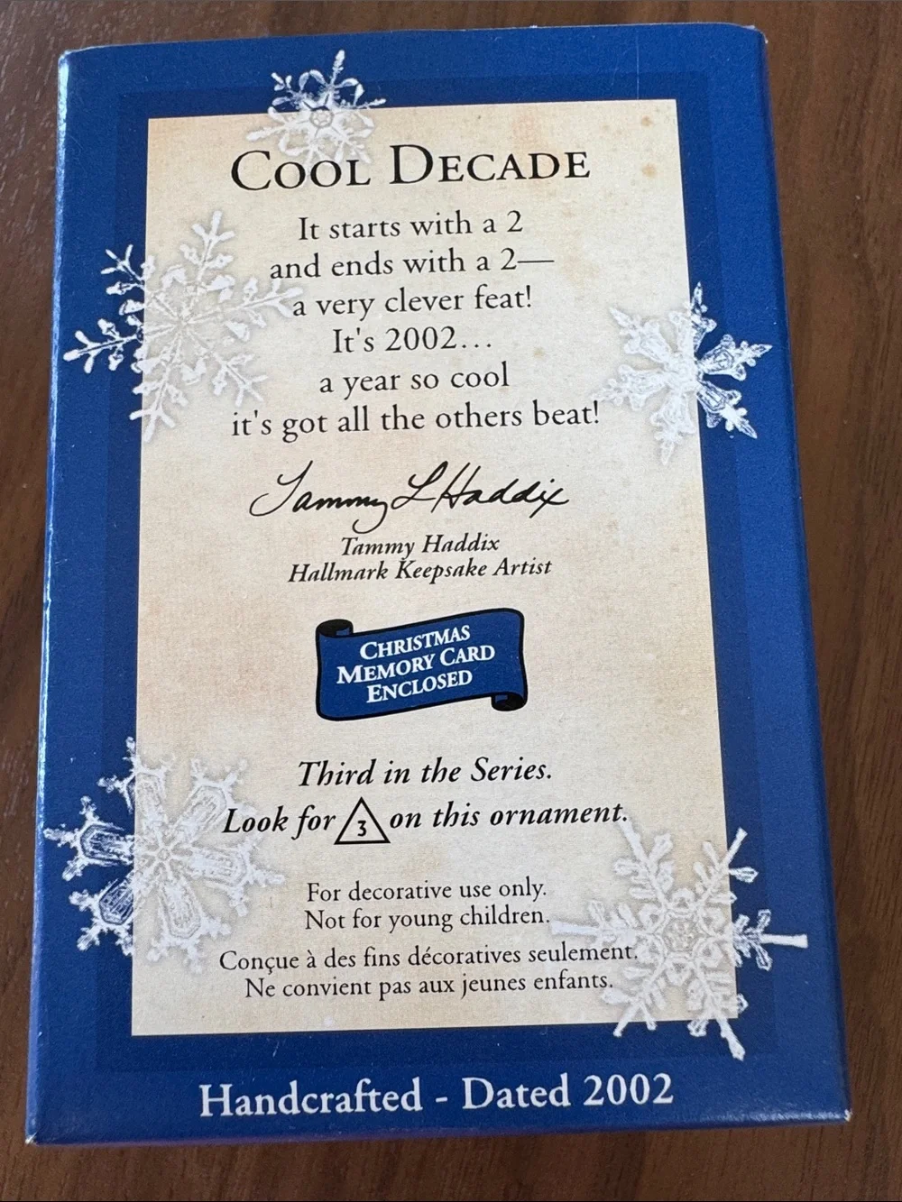 Hallmark charming keepsake